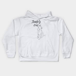 jindo's dad Kids Hoodie